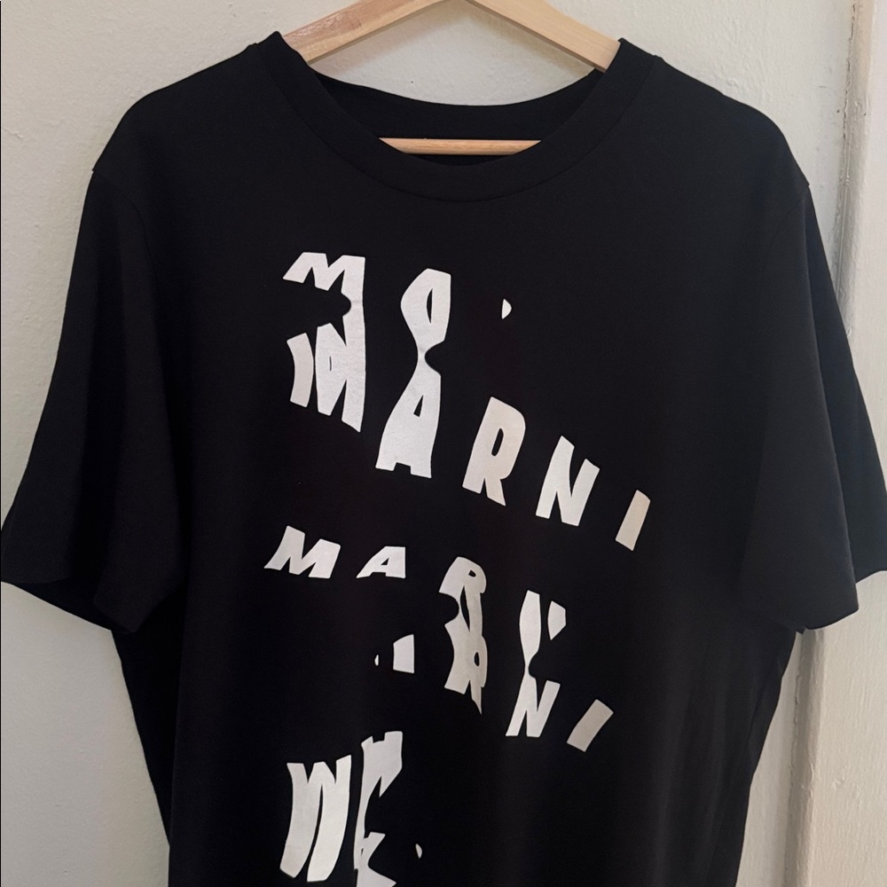 marni logo t shirt